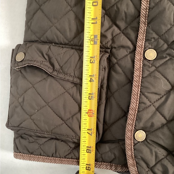 Polo Ralph Lauren Toddler 4-5T Brown Quilted Bomber Barn Zipper Jacket Coat - Picture 8 of 8